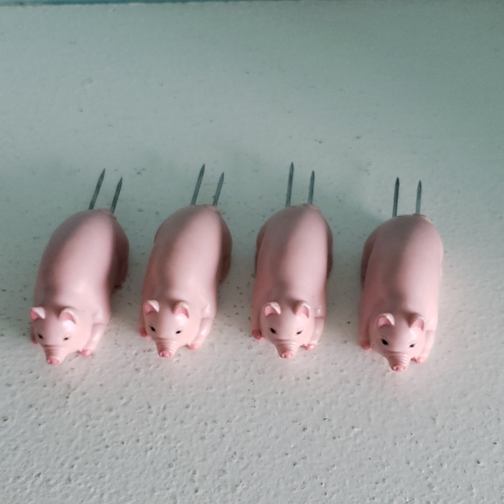 Pig Corn on the Cob Holders